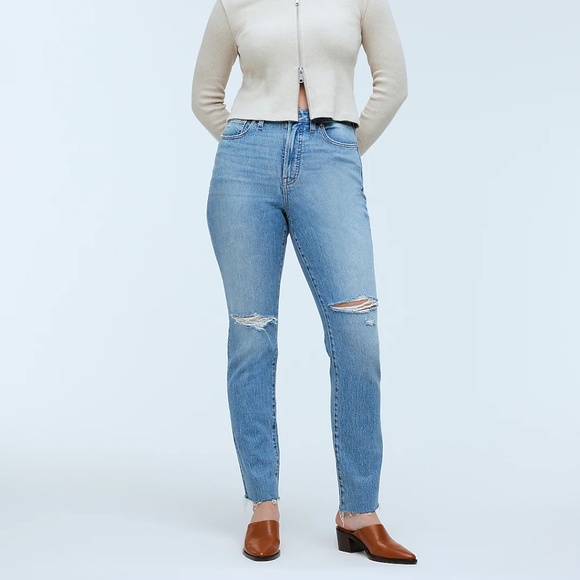 Madewell The Curvy Perfect Vintage Jean - Picture 1 of 6